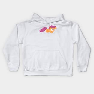 Scootaloo will work four times as hard Kids Hoodie